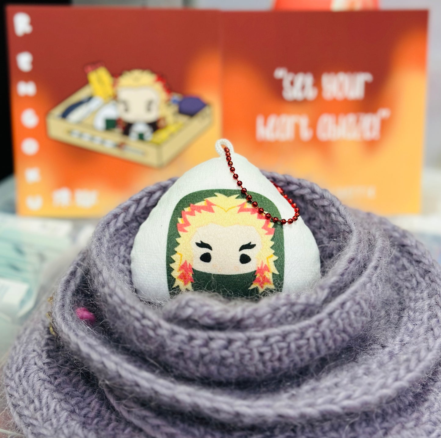 FIRE ONIGIRI PLUSHIE