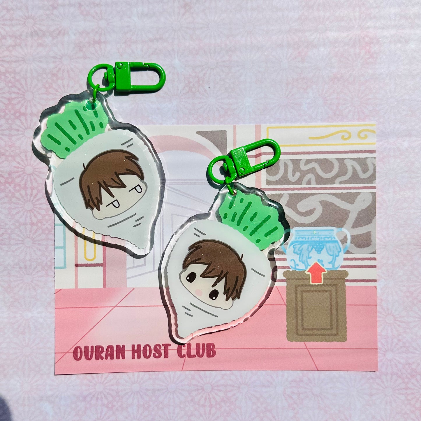 DAIKON HARUHI KEYCHAIN